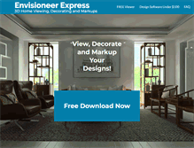 Tablet Screenshot of envisioneerexpress.com